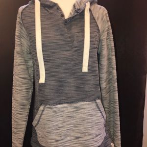 Grey Pull Over Hoodie